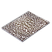 Leopard Chocolade Print Notitieboek (Linkerzijde)