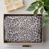 Leopard Chocolade Print Tissuepapier (Geschenk)
