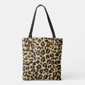 Leopard Classic Moderne Cheetah Trendy Hond Custom Draagtas (Achterkant)
