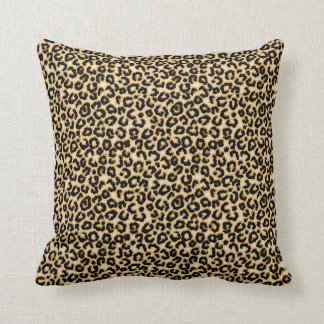 Léopard, coussin africain sauvage de motif