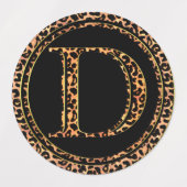 Leopard D Labels (Design 2)