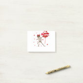 Leopard Dabbing Skeleton X Ray Doctor Nurse Valent Post-it® Notes (Op bureau)