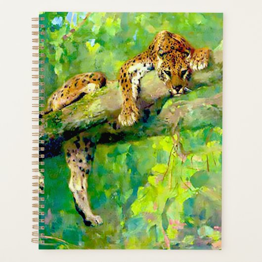 Leopard dans un arbre par Arthur Wardle (Devant)