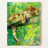 Leopard dans un arbre par Arthur Wardle (Dos)