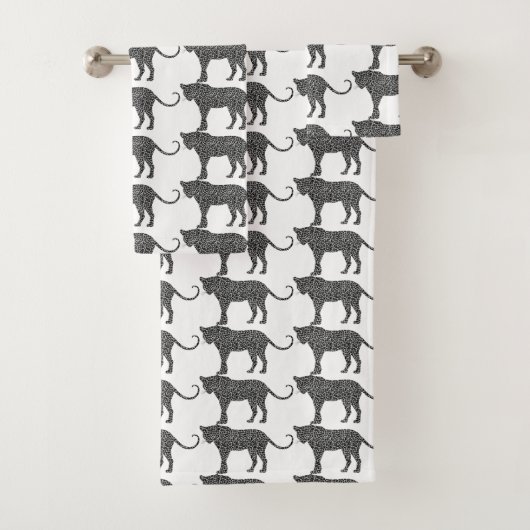 léopard d'argent sur White Classic (En situation)