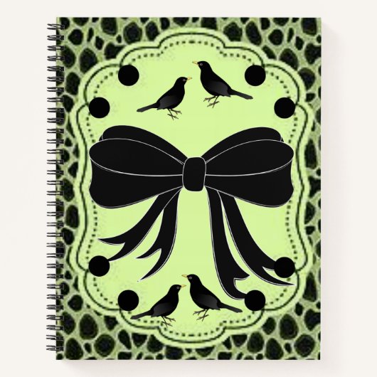 Léopard de Carnet spiral (Devant)