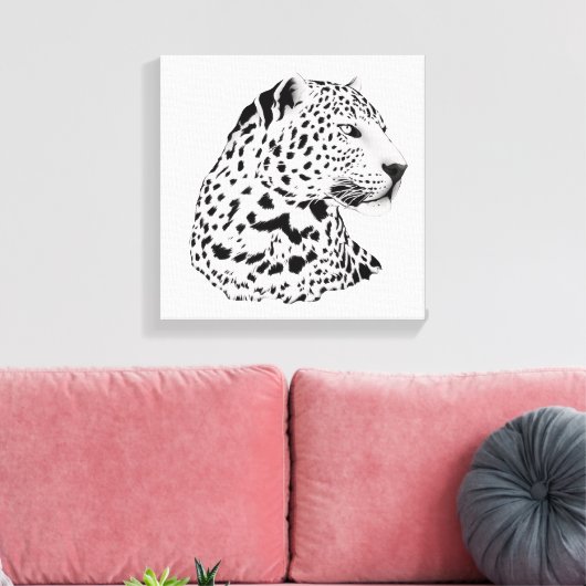 Leopard des animaux de la Jungle toile étirée (Insitu(Salon))