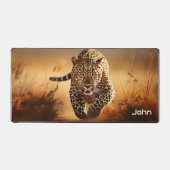 Leopard Design Desk Mat - Un cadeau réfléchi (Recto)