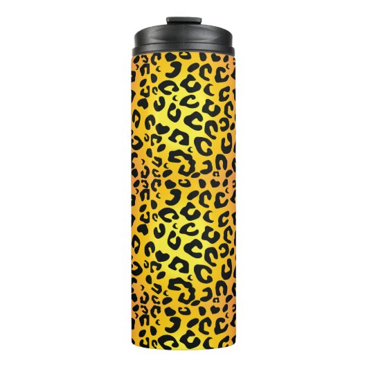 Leopard Design Thermal Tumbler Thermosbeker (Voorkant)