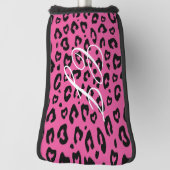 Leopard dierlijk drukgolfcadeau voor haar golfheadcover (Draai 90)