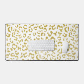 Leopard d'or, Parties scintillant d'or, Empreinte (Clavier et souris)