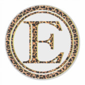Leopard E Sticker (Voorkant)