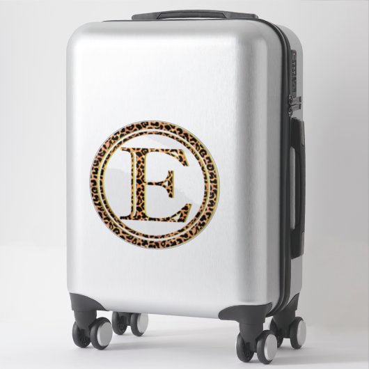 Leopard E Sticker (Koffer)