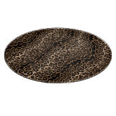 Leopard Elegant print Snijplank (Hoek)