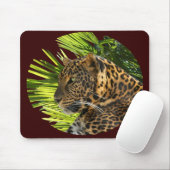 LEOPARD EN PALMS MUISMAT (Met muis)