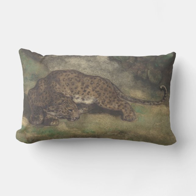 Leopard en Serpent Kussen (Voorkant)