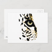Leopard Eye Briefkaart (Voorkant / Achterkant)