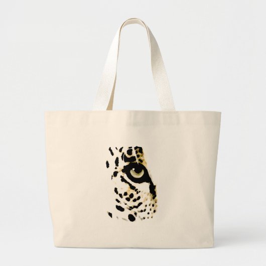 Leopard Eye Grote Tote Bag (Voorkant)