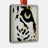 Leopard Eye Metalen Ornament (Rechts)