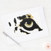 Leopard Eye Rechthoekige Sticker (Envelop)