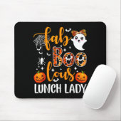 Leopard Fab Boo Lous Lunch Lady Matching Group Tee Muismat (Met muis)