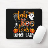 Leopard Fab Boo Lous Lunch Lady Matching Group Tee Muismat (Met muis)