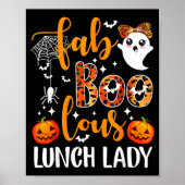Leopard Fab Boo Lous Lunch Lady Matching Group Tee Poster (Voorkant)