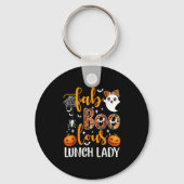 Leopard Fab Boo Lous Lunch Lady Matching Group Tee Sleutelhanger (Voorkant)