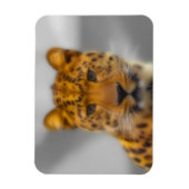 Leopard Face Magneet (Verticaal)