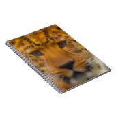 Leopard Face Notitieboek (Rechterzijde)
