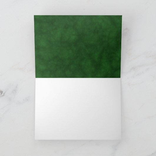 Leopard Fancy kerst Kaart (Binnen)