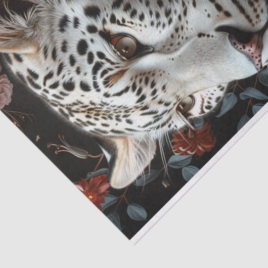 Leopard Fantasy1 Tissuepapier (Detail)