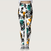 Leopard Fawn Texture – Stijlvolle vrouwen Leggings (Voorkant)
