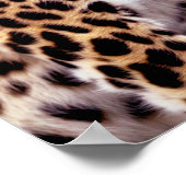 Leopard-foto Poster (Hoek)