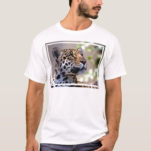 Leopard-foto T-shirt (Voorkant)