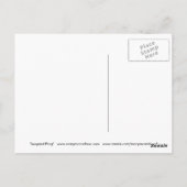 Leopard Frog Post Card Briefkaart (Achterkant)