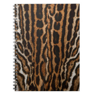 Leopard Fur achtergrond textuur Notitieboek