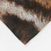 leopard fur background texture fleece deken (Hoek)