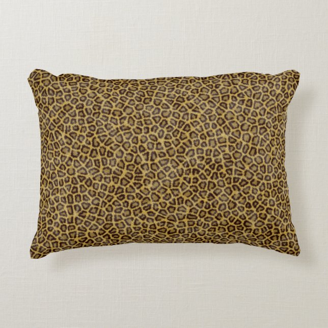 Leopard Fur Decoratief Kussen (Voorkant)