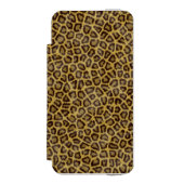 Leopard Fur Incipio iPhone Portemonnee Hoesje (Voorkant Agenda)