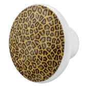 Leopard Fur Keramische Knop (Rechts)