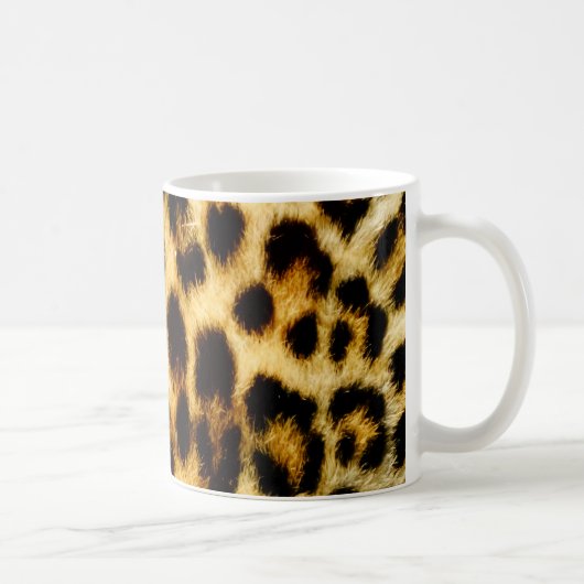 Leopard Fur Koffiemok (Rechts)
