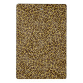 Leopard Fur Mini Klembord (Achterkant)