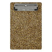 Leopard Fur Mini Klembord (Voorkant)
