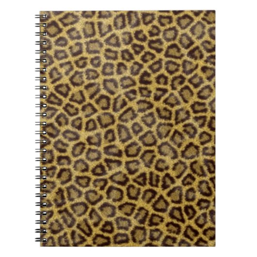 Leopard Fur Notitieboek (Voorkant)