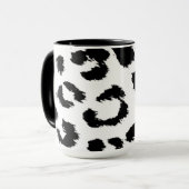 Leopard Fur Pattern Mok (Voorkant links)