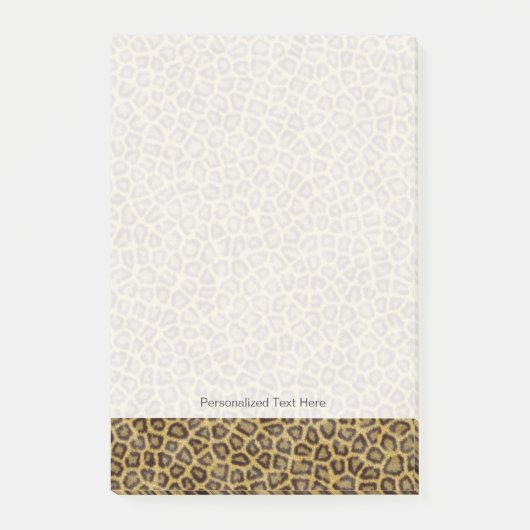 Leopard Fur Post-it® Notes (Voorkant)