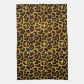 Leopard Fur Print Animal Patroon Theedoek (Verticaal)