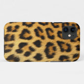 Leopard Fur Print Case-Mate iPhone Case (Achterkant (horizontaal))