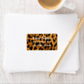 Leopard Fur Print Etiket (Insitu)